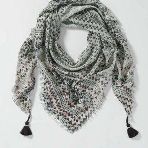 J. Jill Accessories - J. Jill black and white triangle scarf J. Jill Accessories - J. Jill black and white triangle scarf